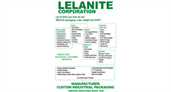 Desktop Screenshot of lelanite.com